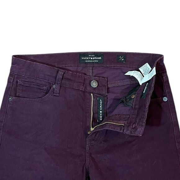 Lucky Brand Plum Ava Legging, Size 4/27 - Picture 3 of 9
